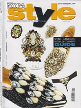 《Moda Pelle Style》意大利鞋包皮具专业杂志2013年04月号